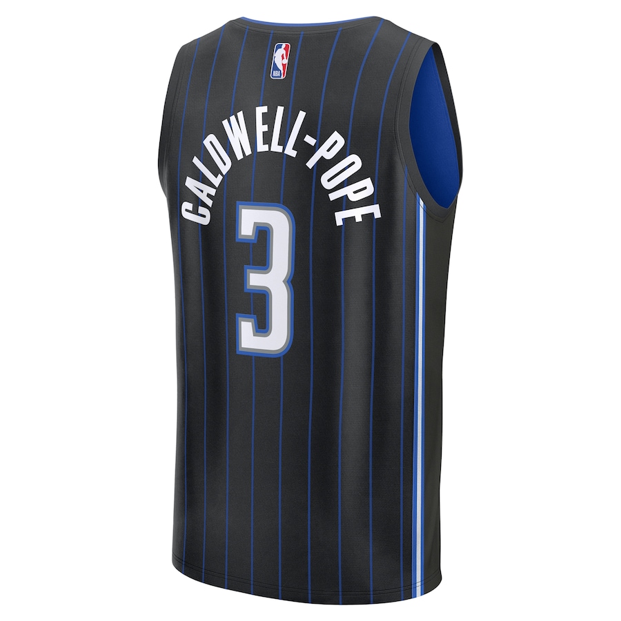 Youth Orlando Magic Kentavious Caldwell-Pope Fanatics Black Fast Break Replica Player Jersey - Icon Edition