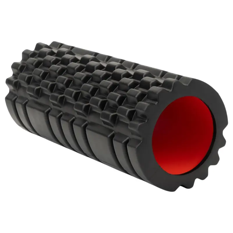 13-Inch Textured Foam Massage Roller for Recovery. Stretching. and Myofascial Release