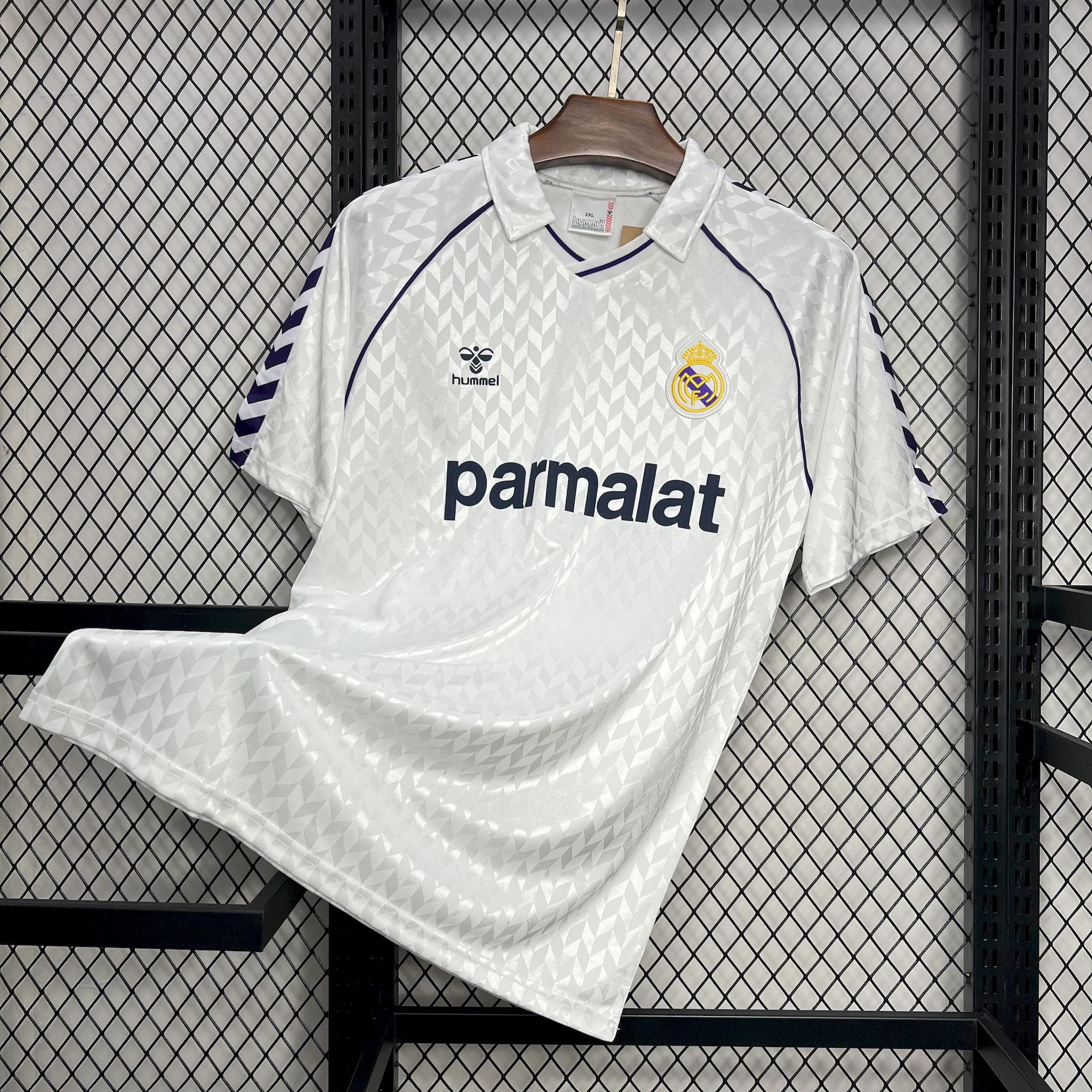 Retro Real Madrid 1986 Home Jersey
