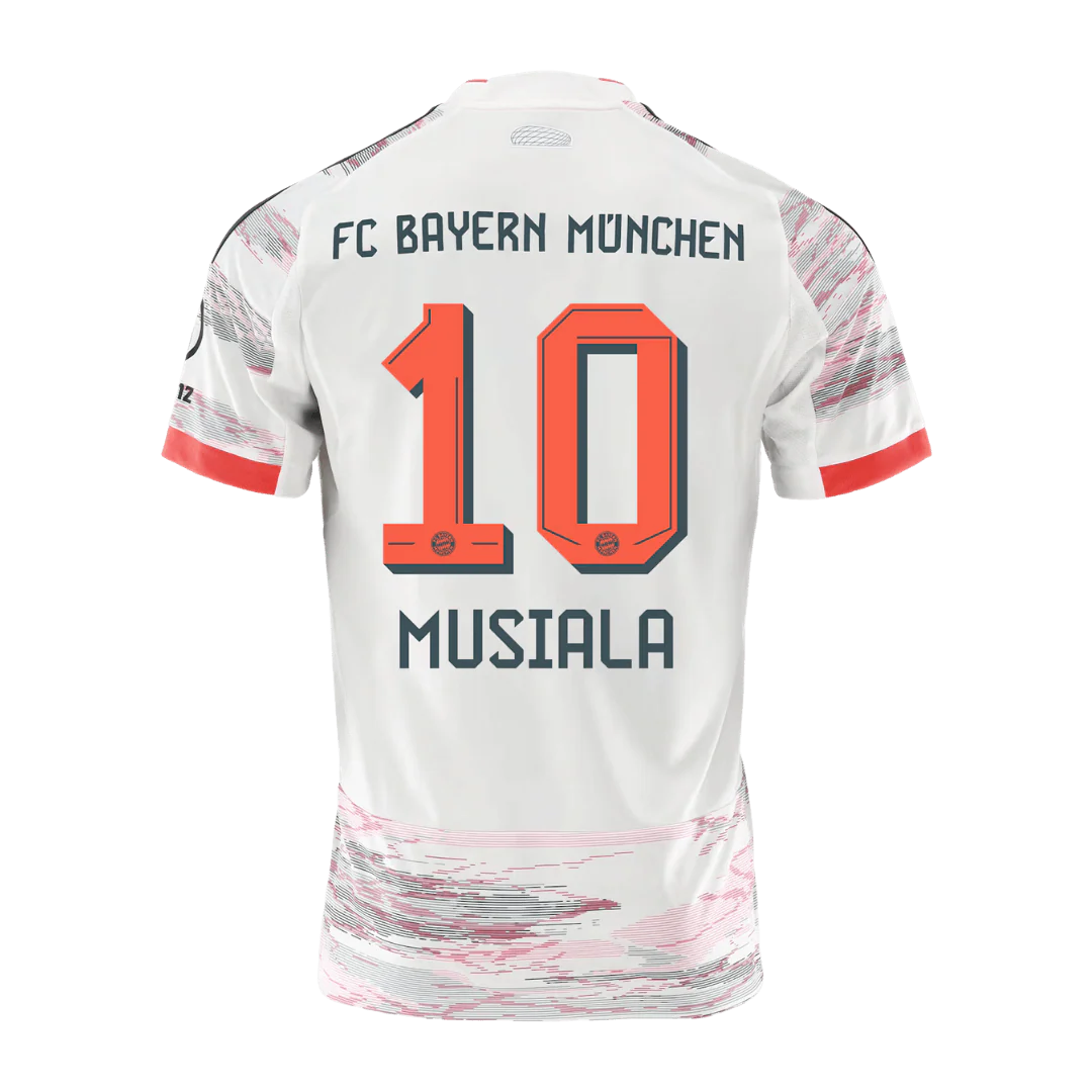 Musiala #10 Bayern Munich Away Soccer Jersey 2025/26