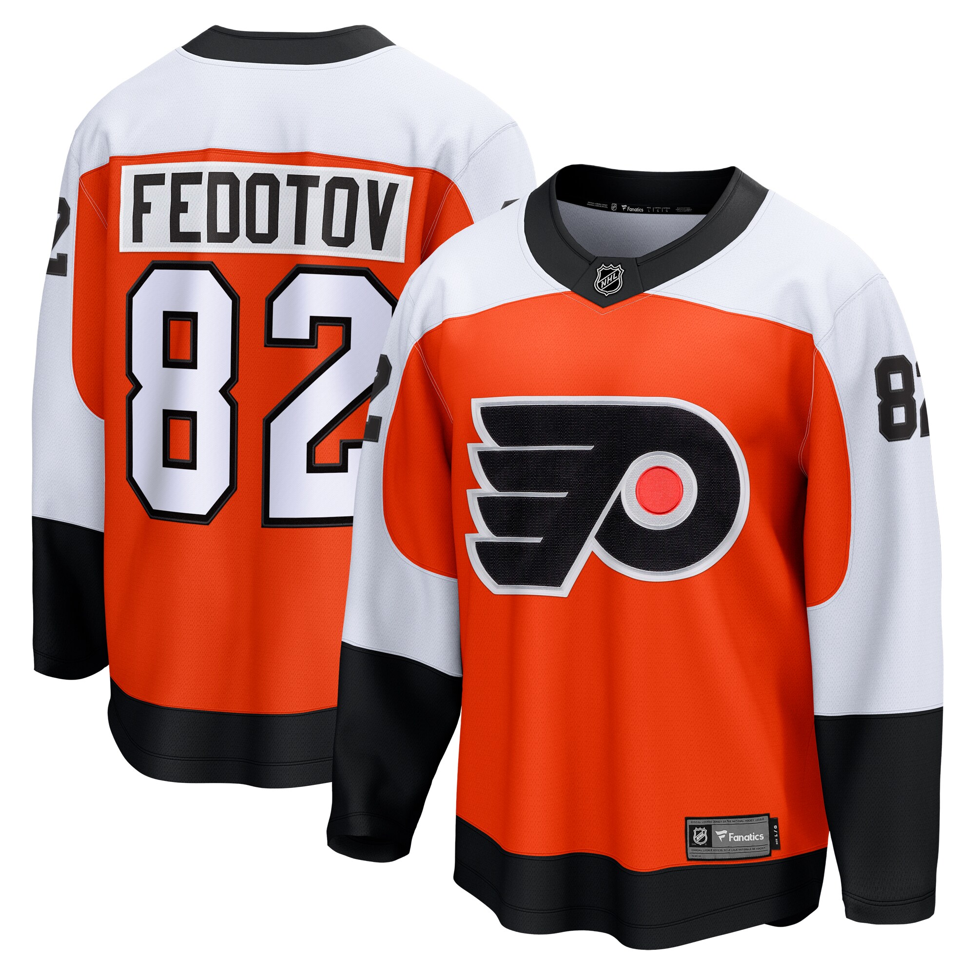Ivan Fedotov Philadelphia Flyers Fanatics Home Premier Breakaway   Jersey – Orange