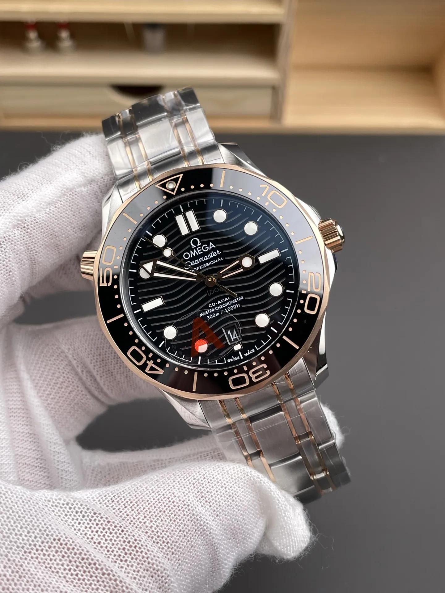 Omega Seamaster 300 Two-Tone Rose Gold 42mm