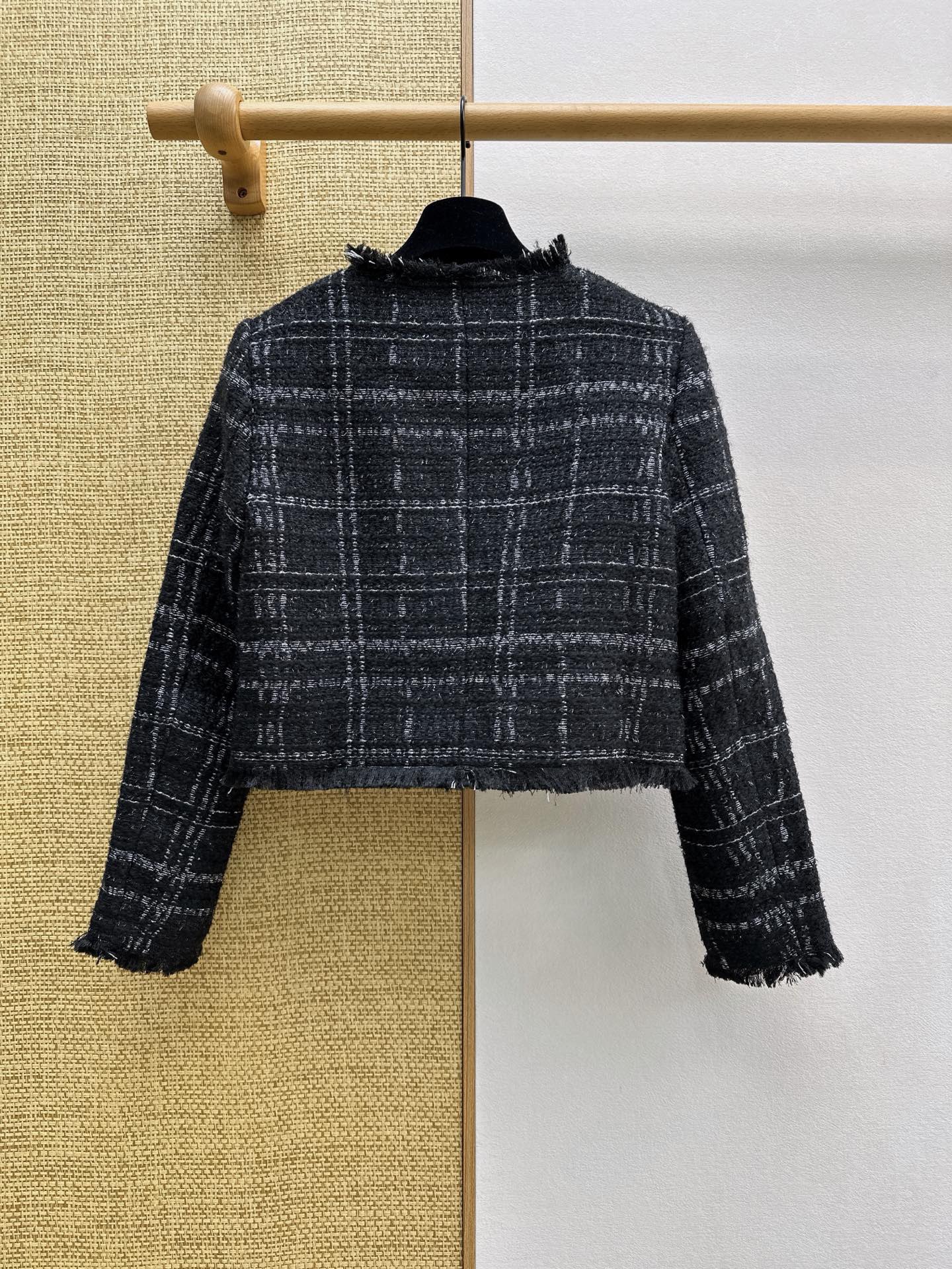 26SS Early Spring New Arrival: Classic Tweed Jacket with a Light Luxury Style