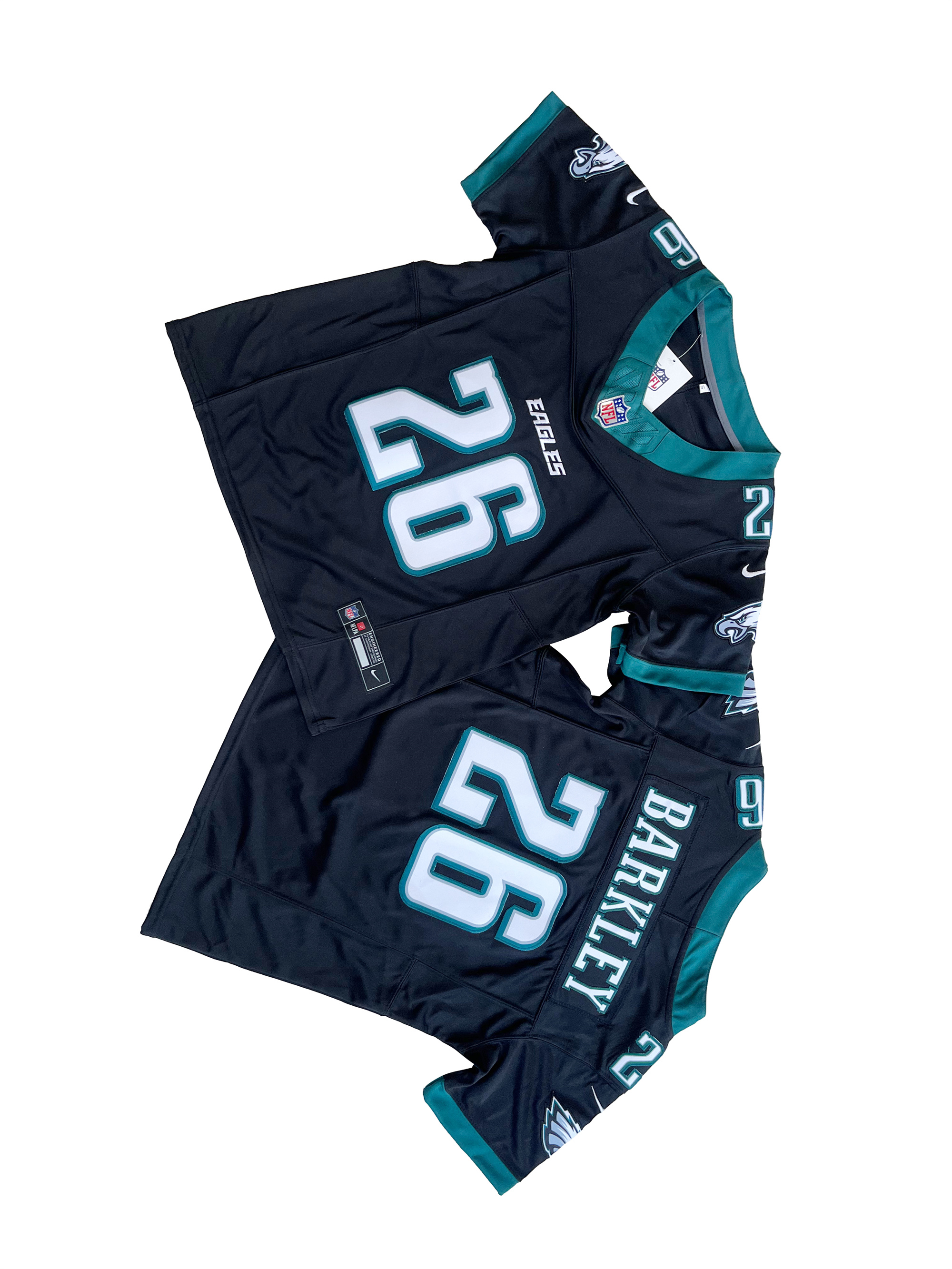 Youth Philadelphia Eagles 26# Saquon Barkley Black Vapor F.U.S.E. Limited Jersey