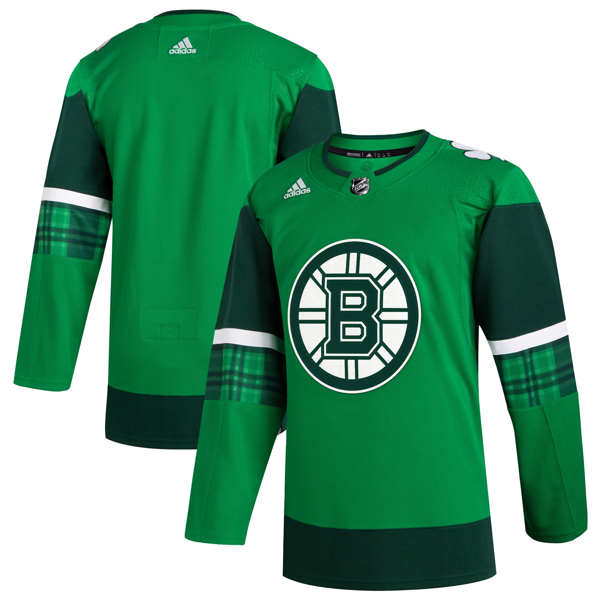 Boston Bruins  2023 St. Patrick’s Day Primegreen  Jersey – Kelly Green