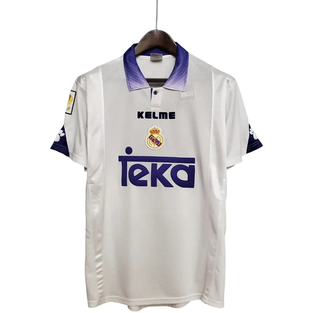 1997/98 Real Madrid home short-sleeved retro jersey - fans edition