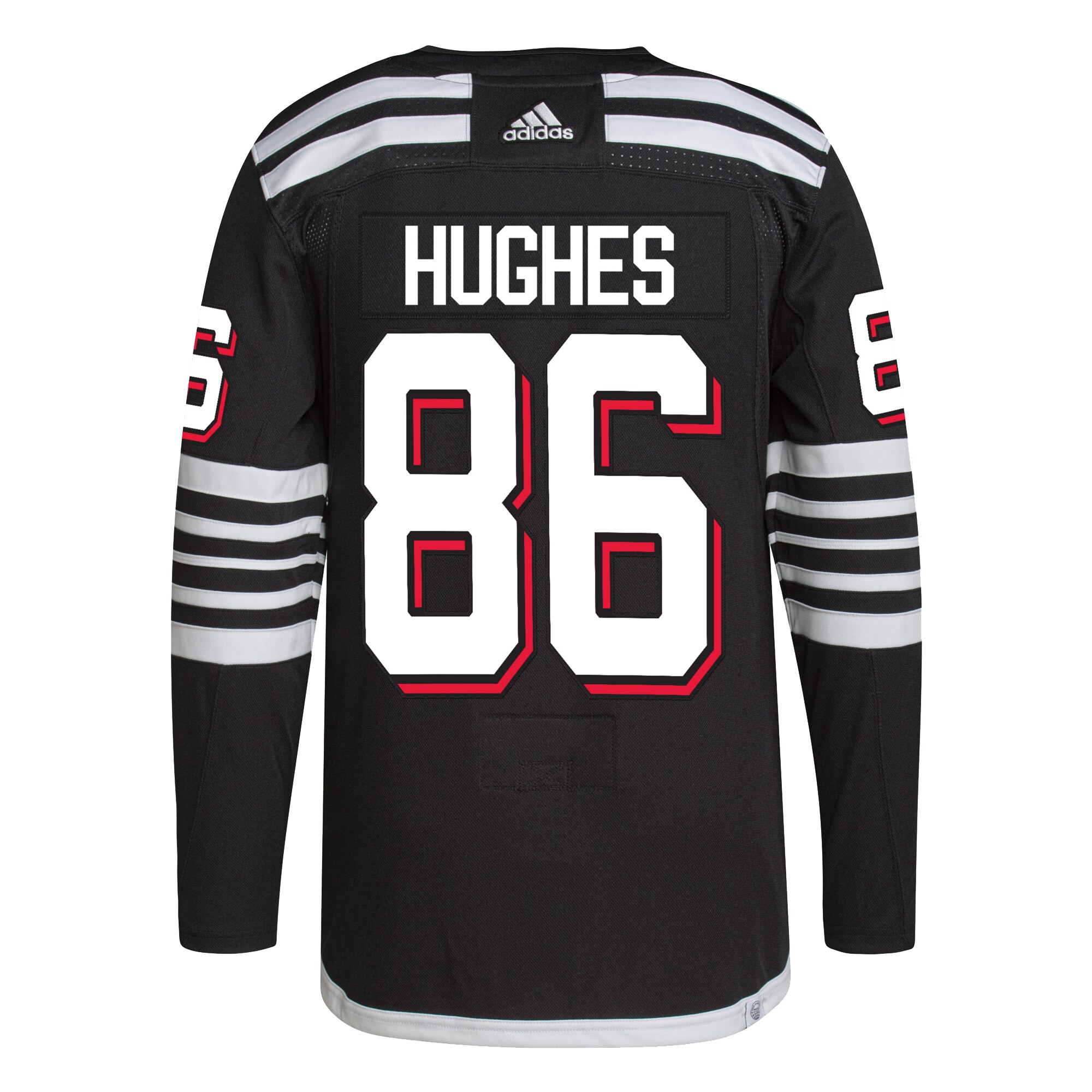Jack Hughes New Jersey Devils  Alternate Primegreen    Jersey – Black