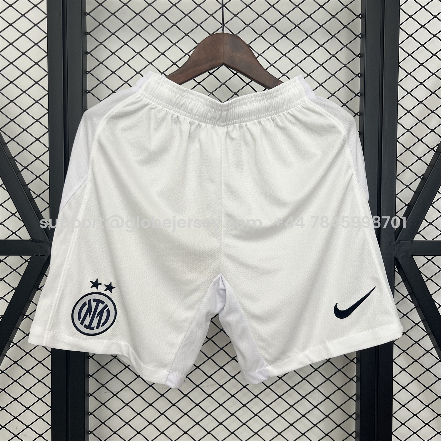 Inter Milan 25-26 Away White Shorts - Fans Version