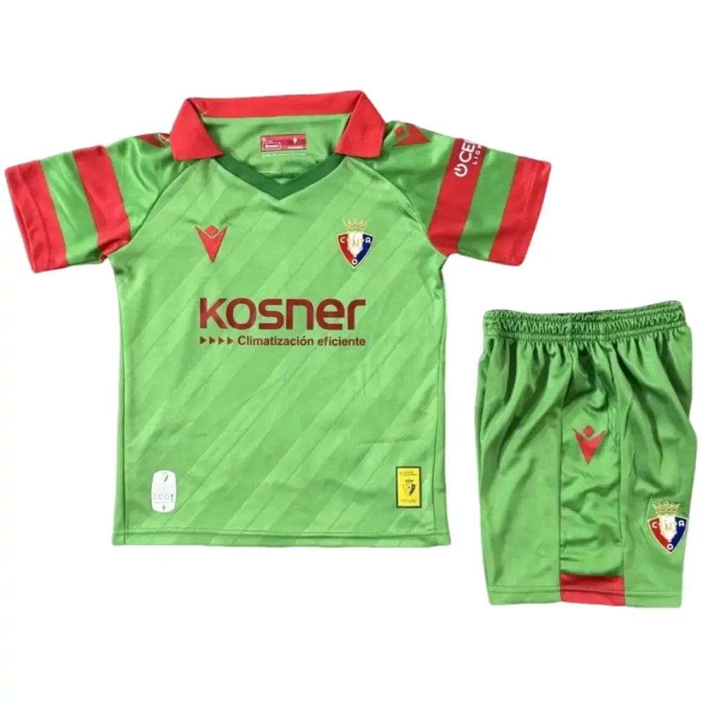 2025-26 Osasuna Away Shirt Jersey - Children's suit Fans Edition