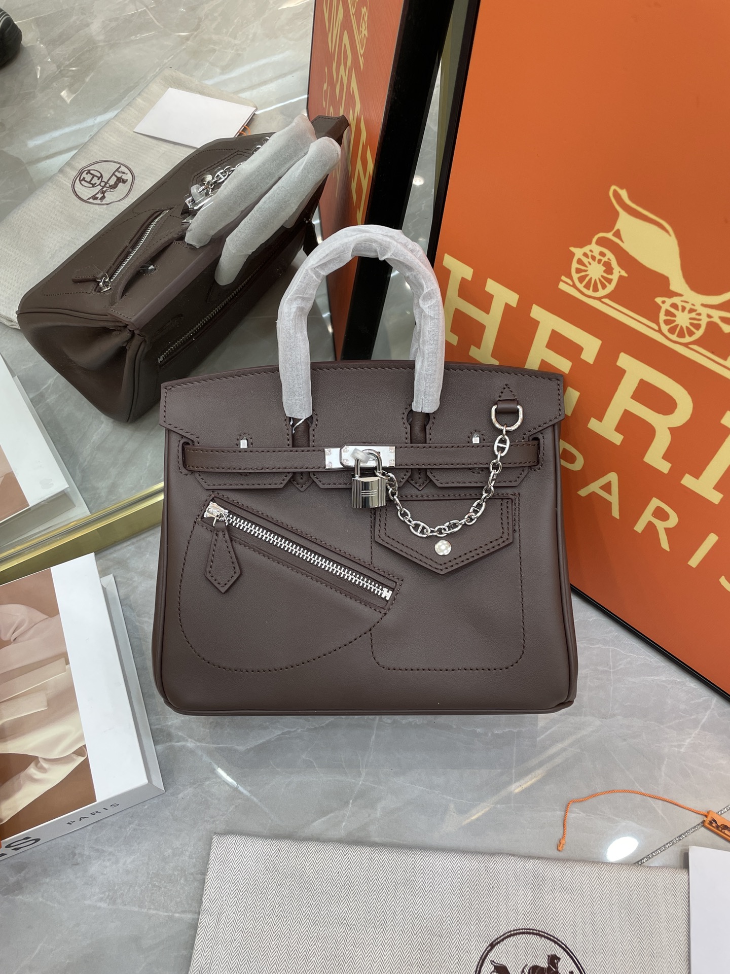 Hermes Birkin  25 swift customization