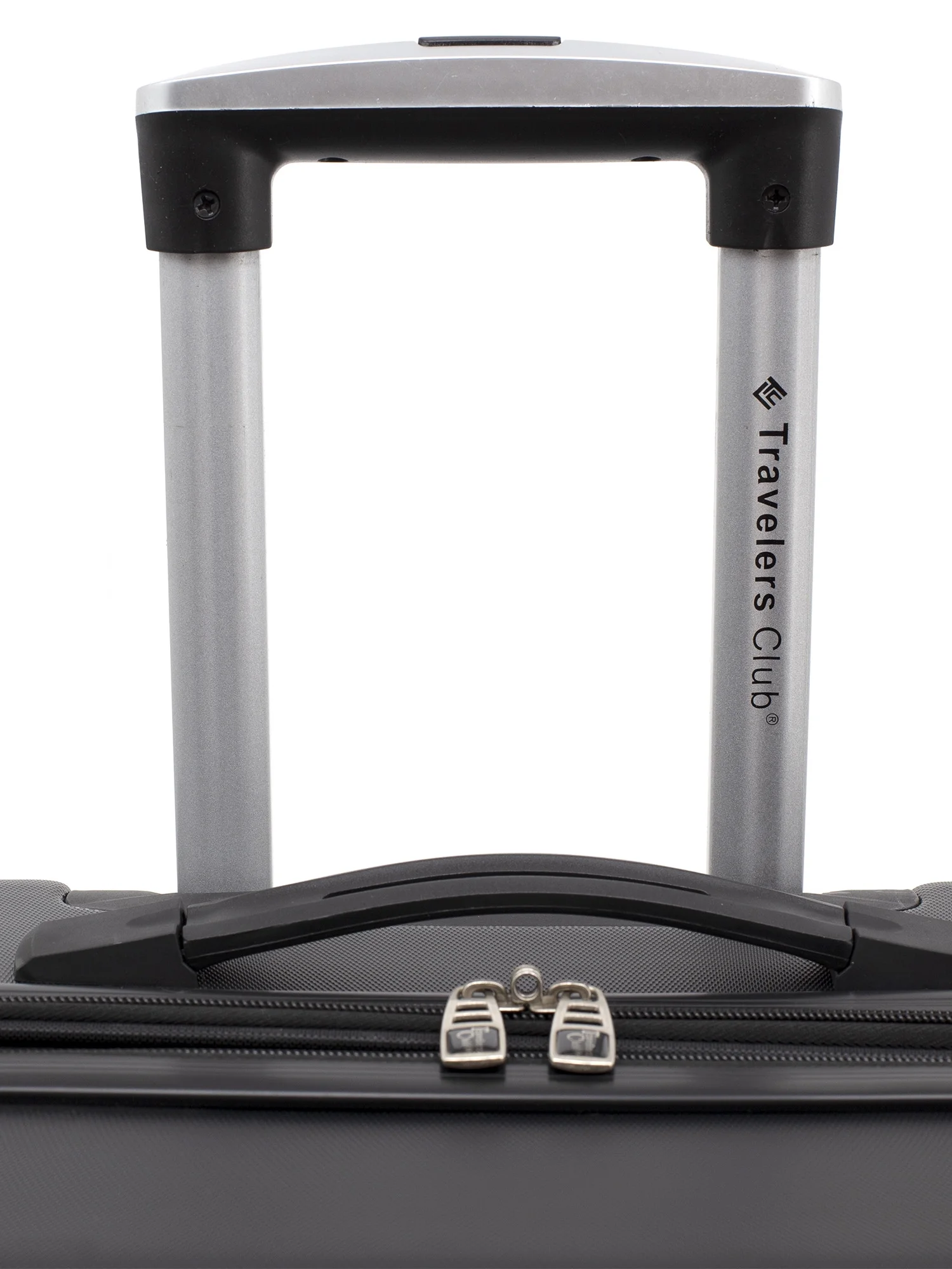 Travelers Club Chicago 3-Piece ABS Expandable ABS Travel Set - Silver