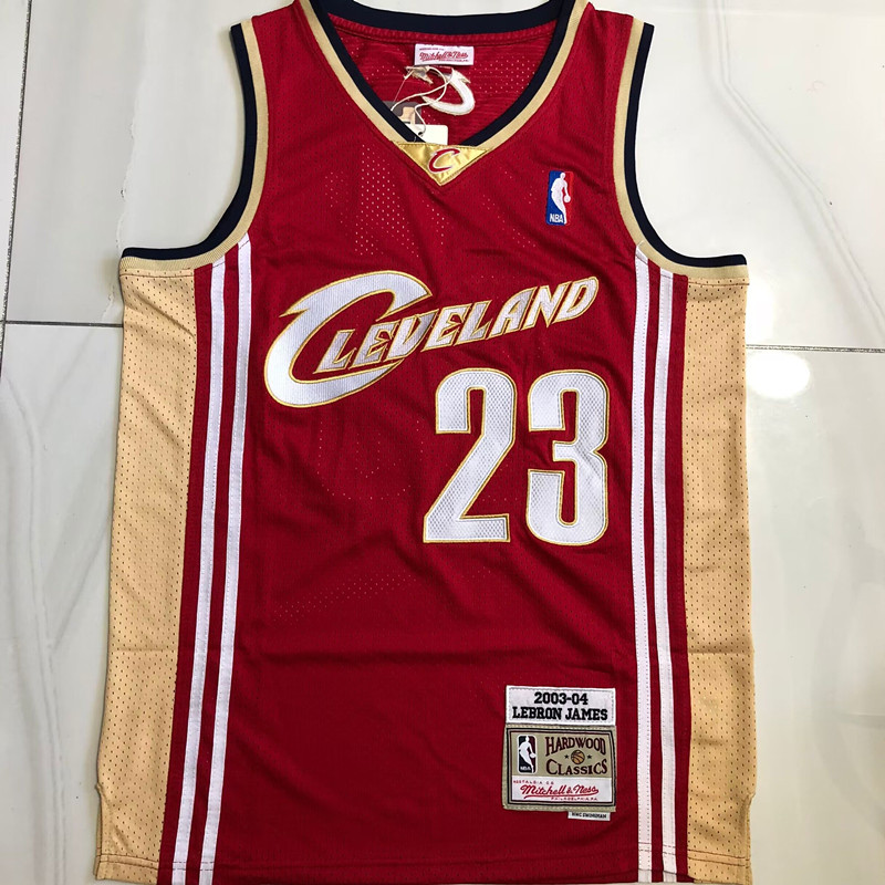Cleveland Cavaliers LeBron James 23 Red MN