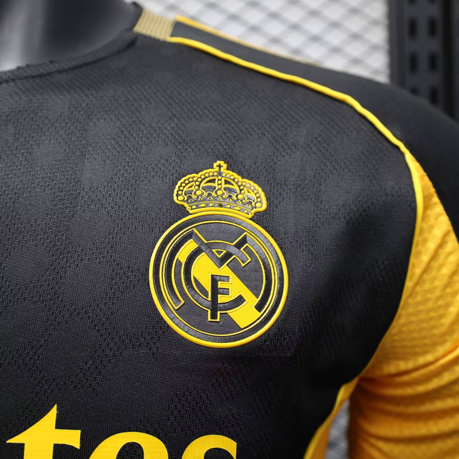 2025/2026 Player Version Real Madrid Special Edition Black Gold Football Shirt 1:1 Thai Quality