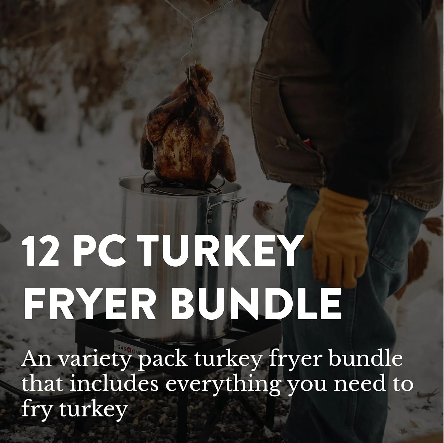 MY.Turkey Fryer and Seafood Boil Complete Set - 30QT & 10QT Propane Burner Set for Crawfish, Crab, Shrimp, Lobster, Turkey Frying, �C Complete Outdoor Cooker for Boiling & Frying