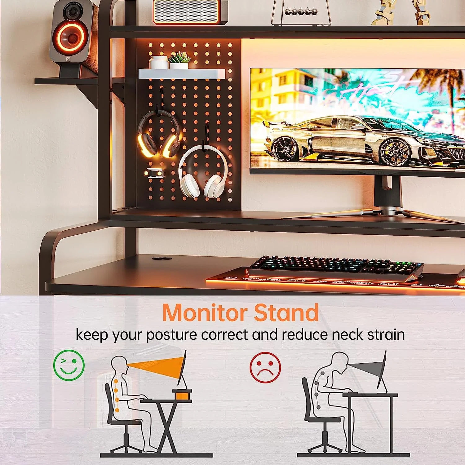 SEDETA Gaming Desk, 55