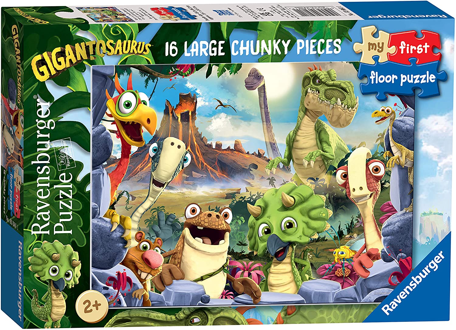 Gigantosaurus My First Floor Puzzle – 16 Piece Jigsaw Puzzle (Ravensburger)