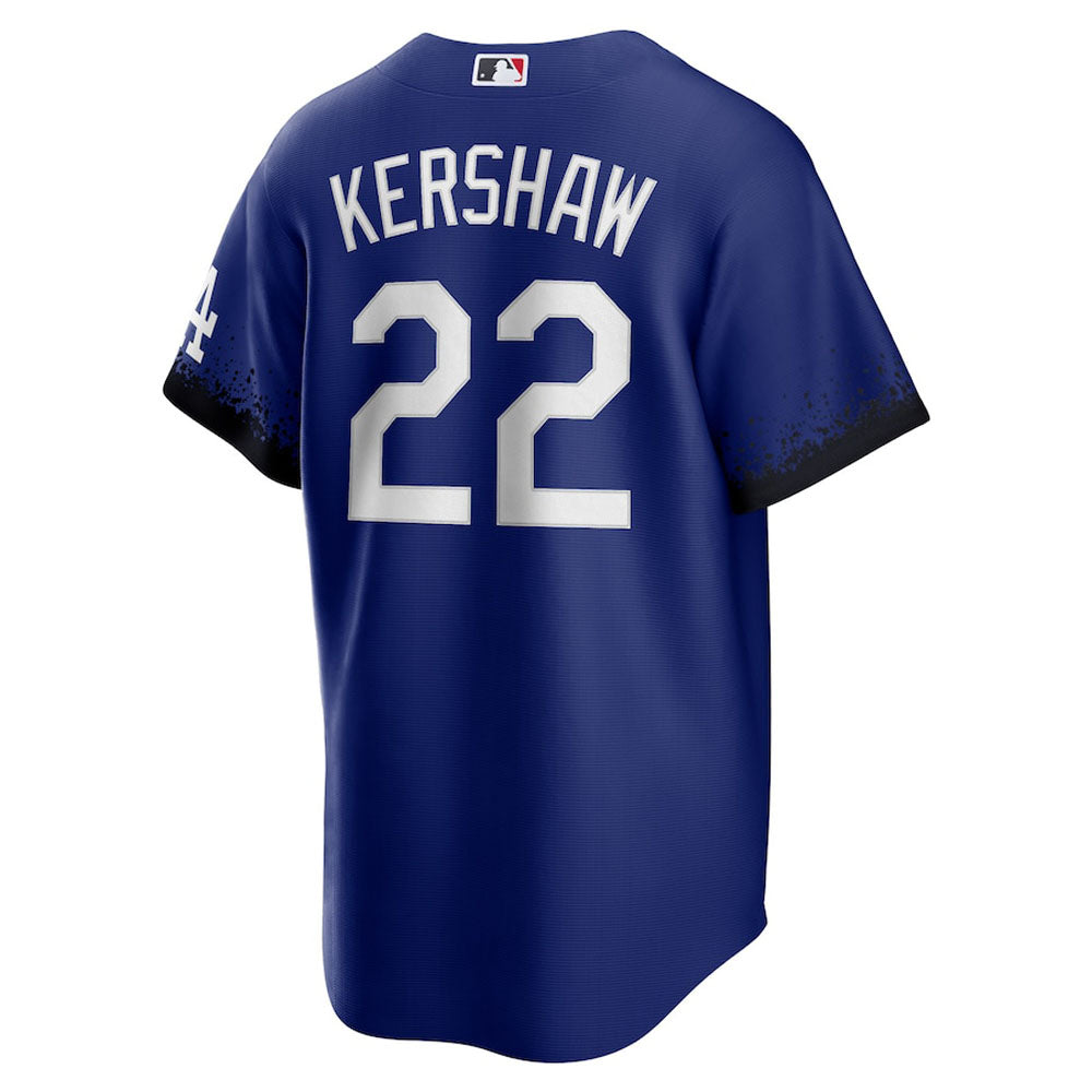 Men's Los Angeles Dodgers Clayton Kershaw City Connect Replica Jersey - Royal
