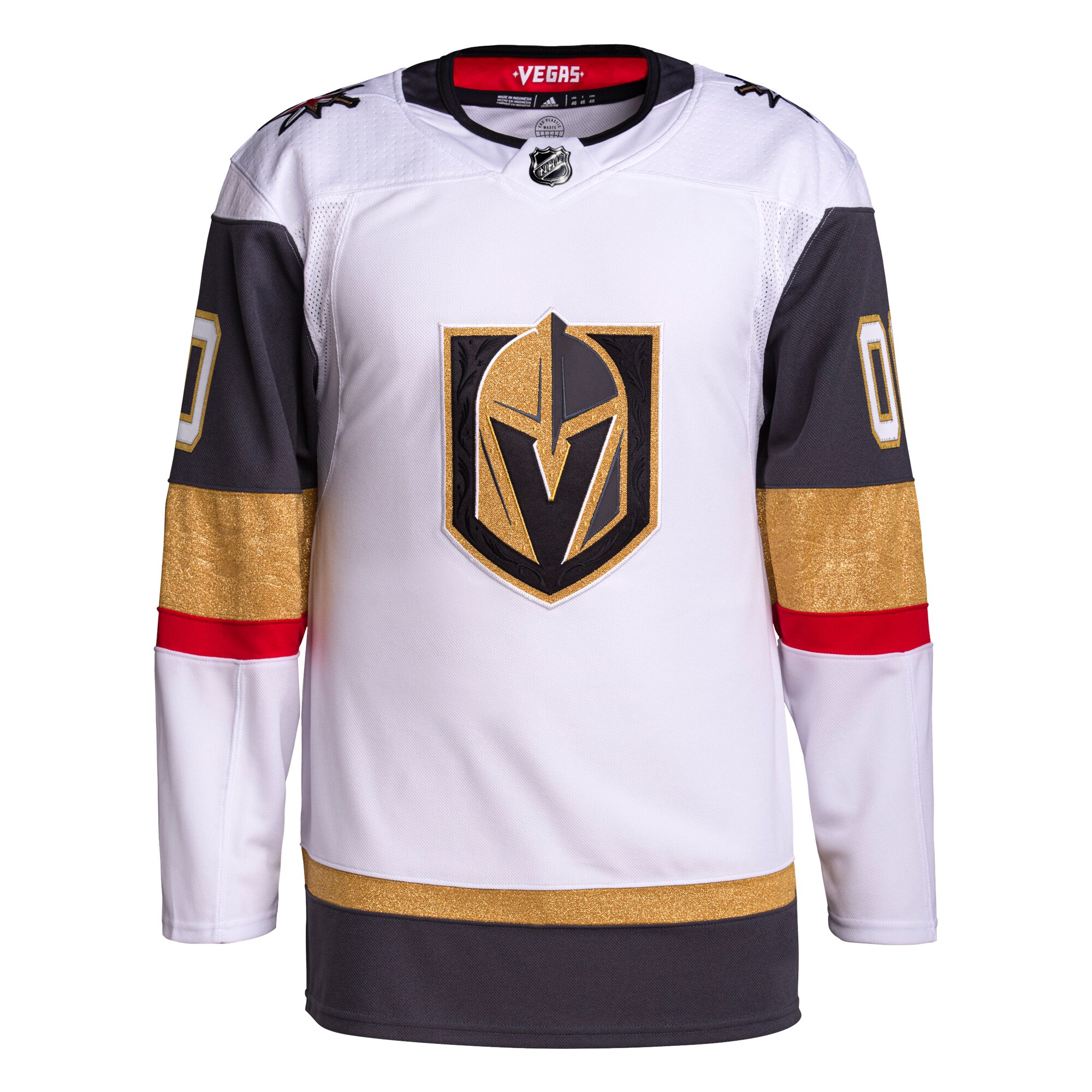 Vegas Golden Knights   Away  Primegreen  Custom Jersey – White