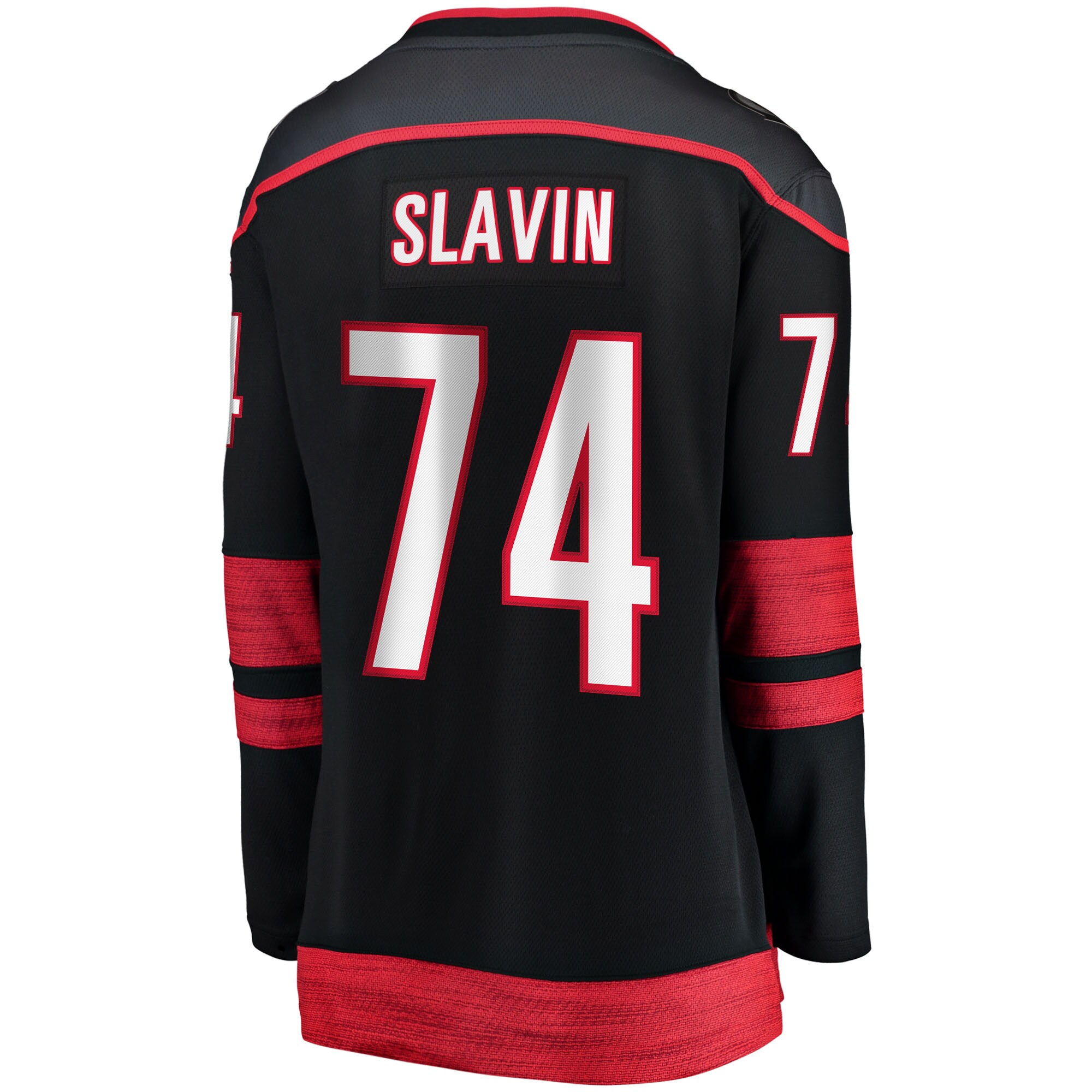 Jaccob Slavin Carolina Hurricanes Fanatics Women’s Home Breakaway  Jersey – Black