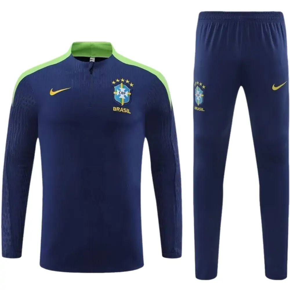 2024/25 Brazilian half-pull training ball royal blue 1:1 Thai quality set