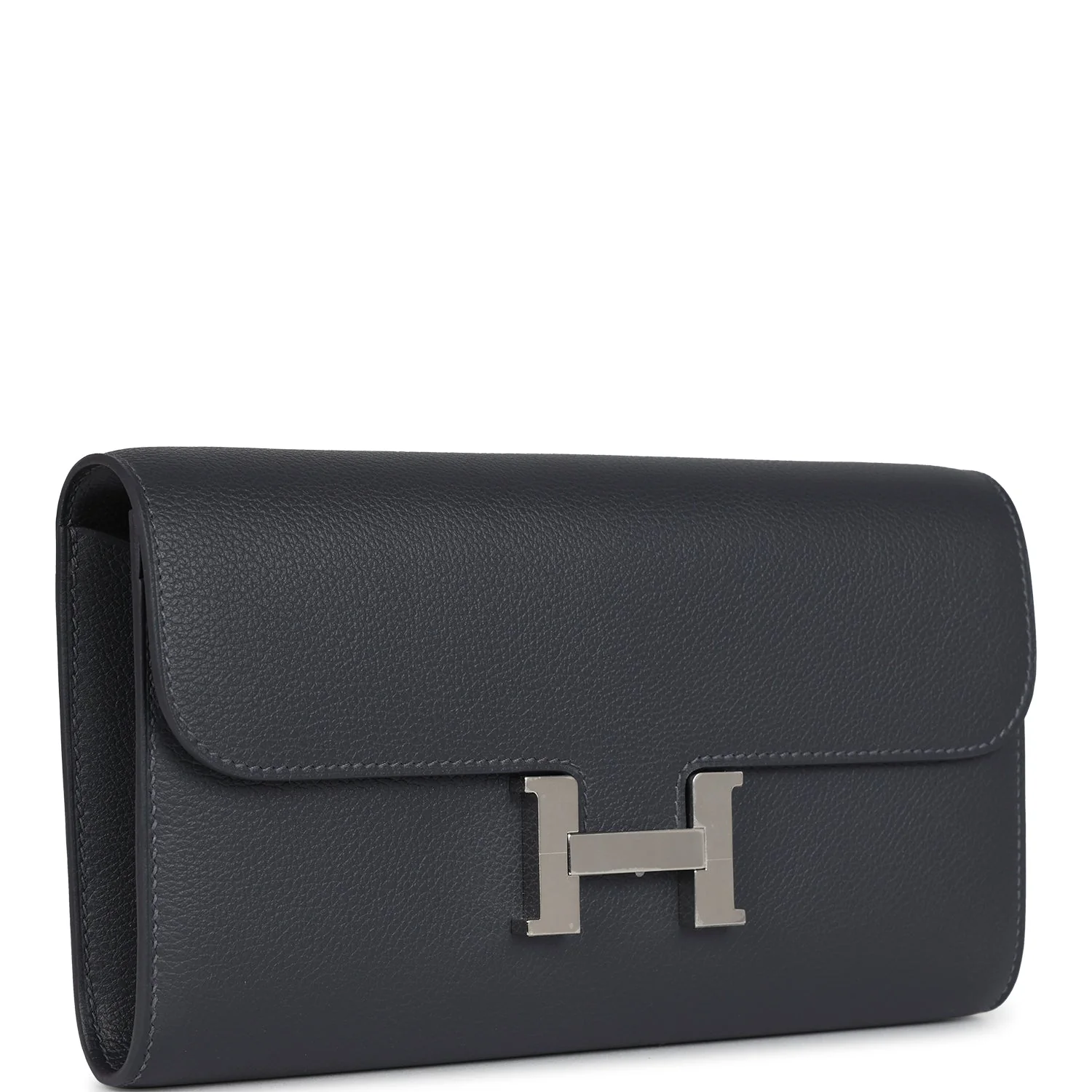 Hermes Constance Wallet To Go Ardoise Evercolor Palladium Hardware