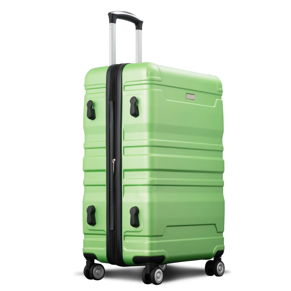 Luggage Suitcase 3 Piece Sets, New Model Expandable ABS Hardshell Luggage, Lightweight Carry-on Suitcase Sets with Spinner Wheels & TSA Lock, 20''/ 24''/ 28'', Blue Gray