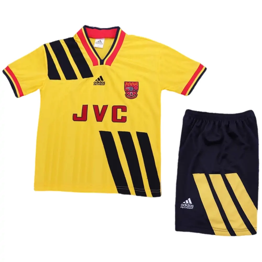 1993-94 Arsenal Away Retro Children's Jersey Set - Fans Edition