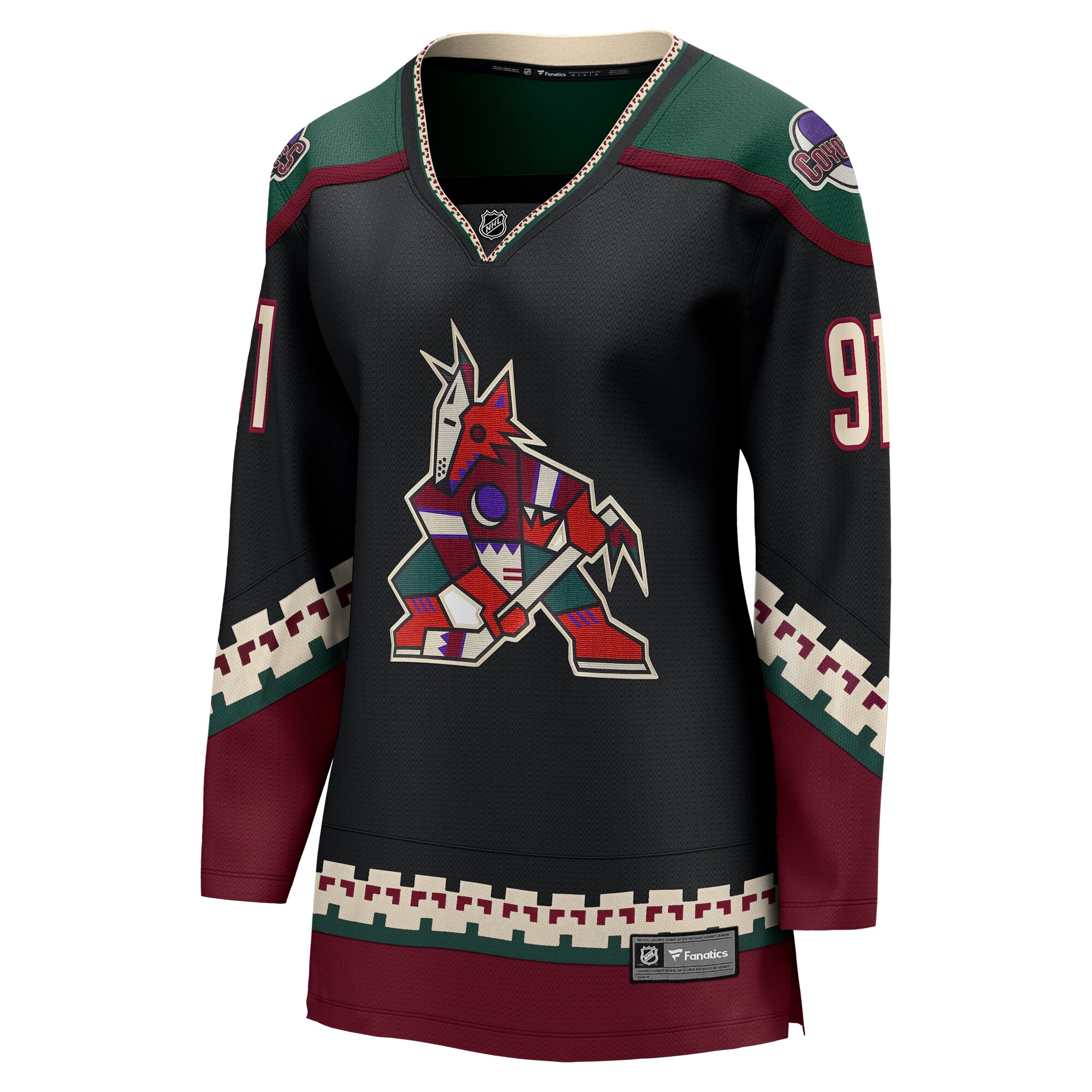 Josh Doan Arizona Coyotes Fanatics Women’s Home Breakaway Jersey – Black