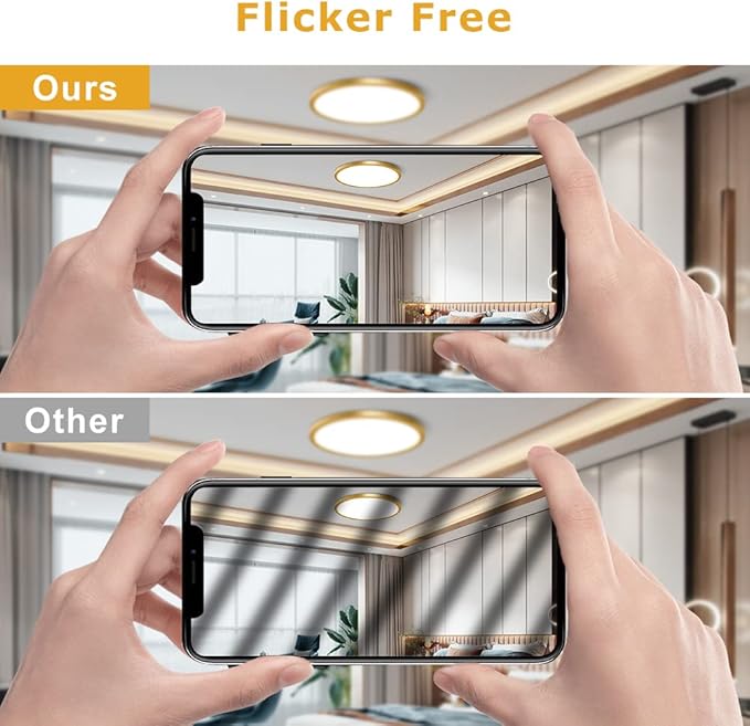 12Inch Flush Mount Ceiling Light Fixture LED