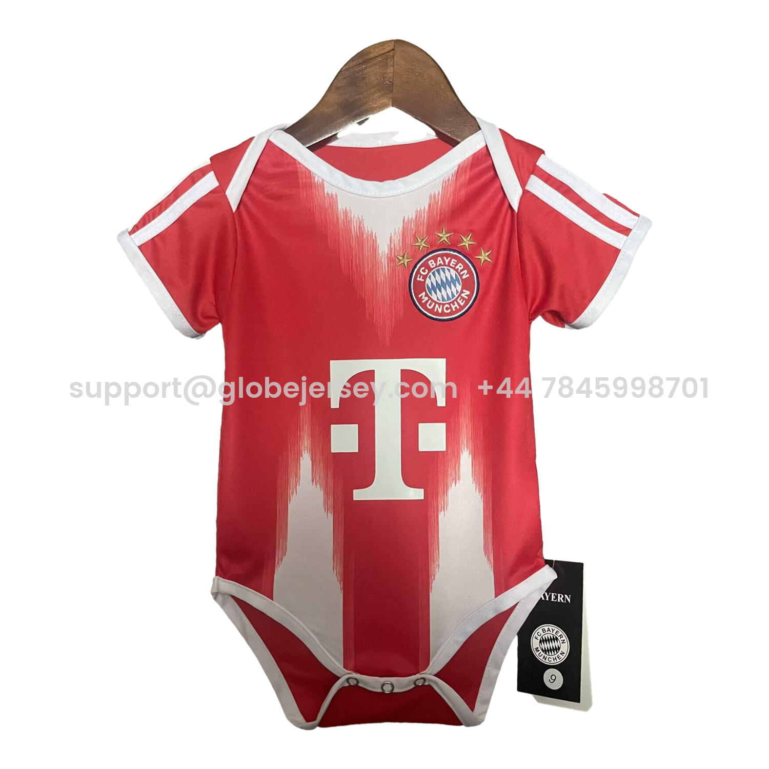 Bayern Munich 25-26 Home Baby Crawling Suit