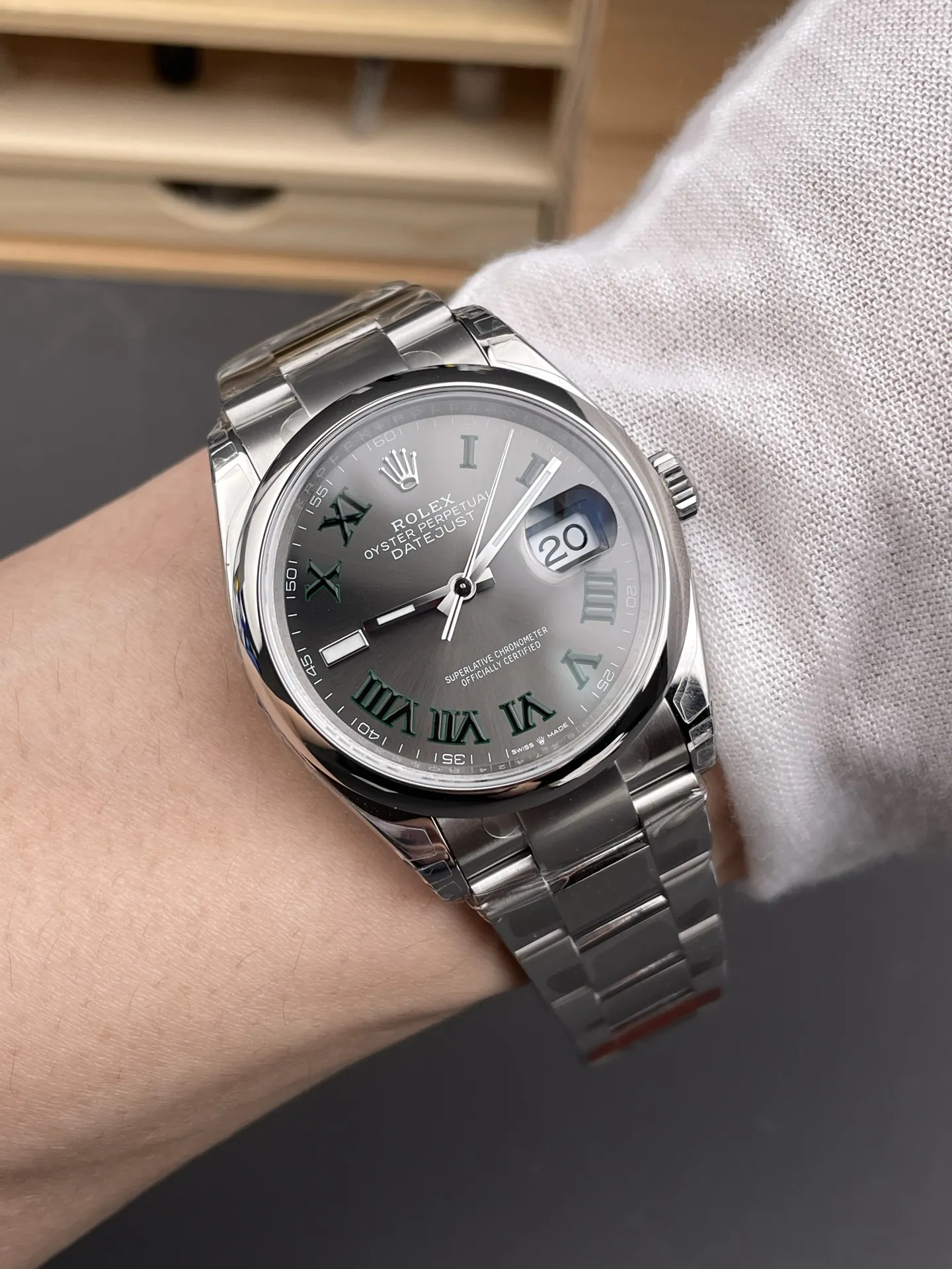 Rolex Datejust Green 36mm
