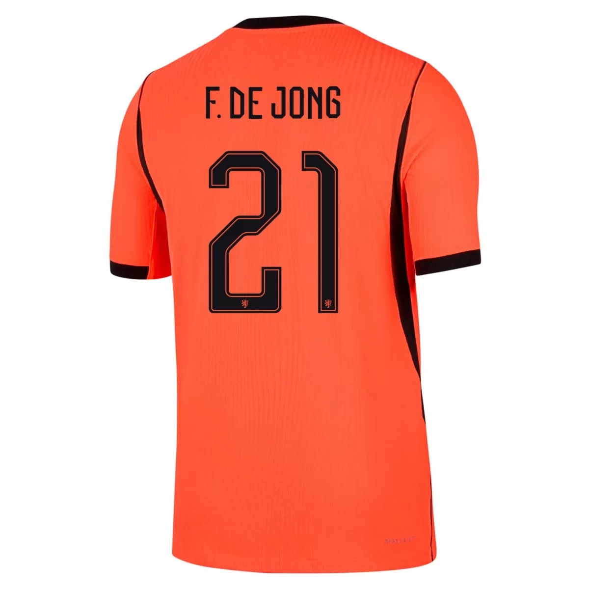 F.DE JONG #21 Netherlands Home Player Version Jersey 2026 World Cup