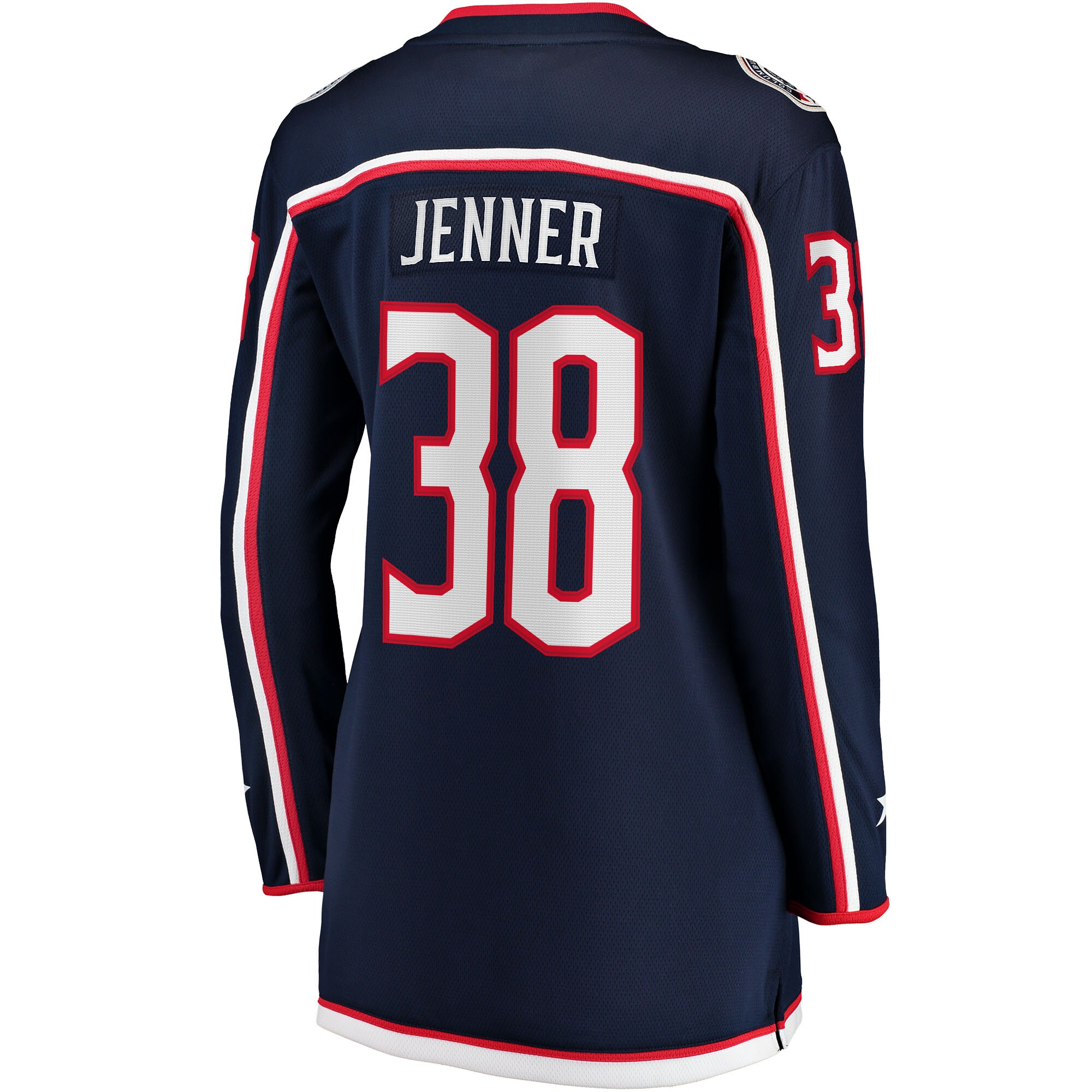 Boone Jenner Columbus Blue Jackets Women’s Home Breakaway   Jersey – Navy