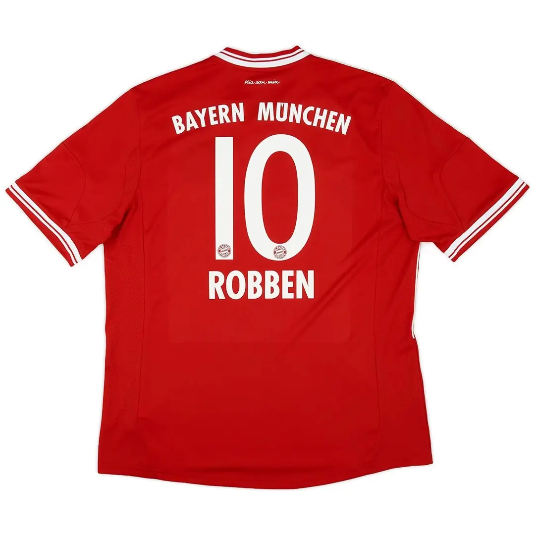 ROBBEN #10 Bayern Munich 2013/14 Home Retro Football Jersey