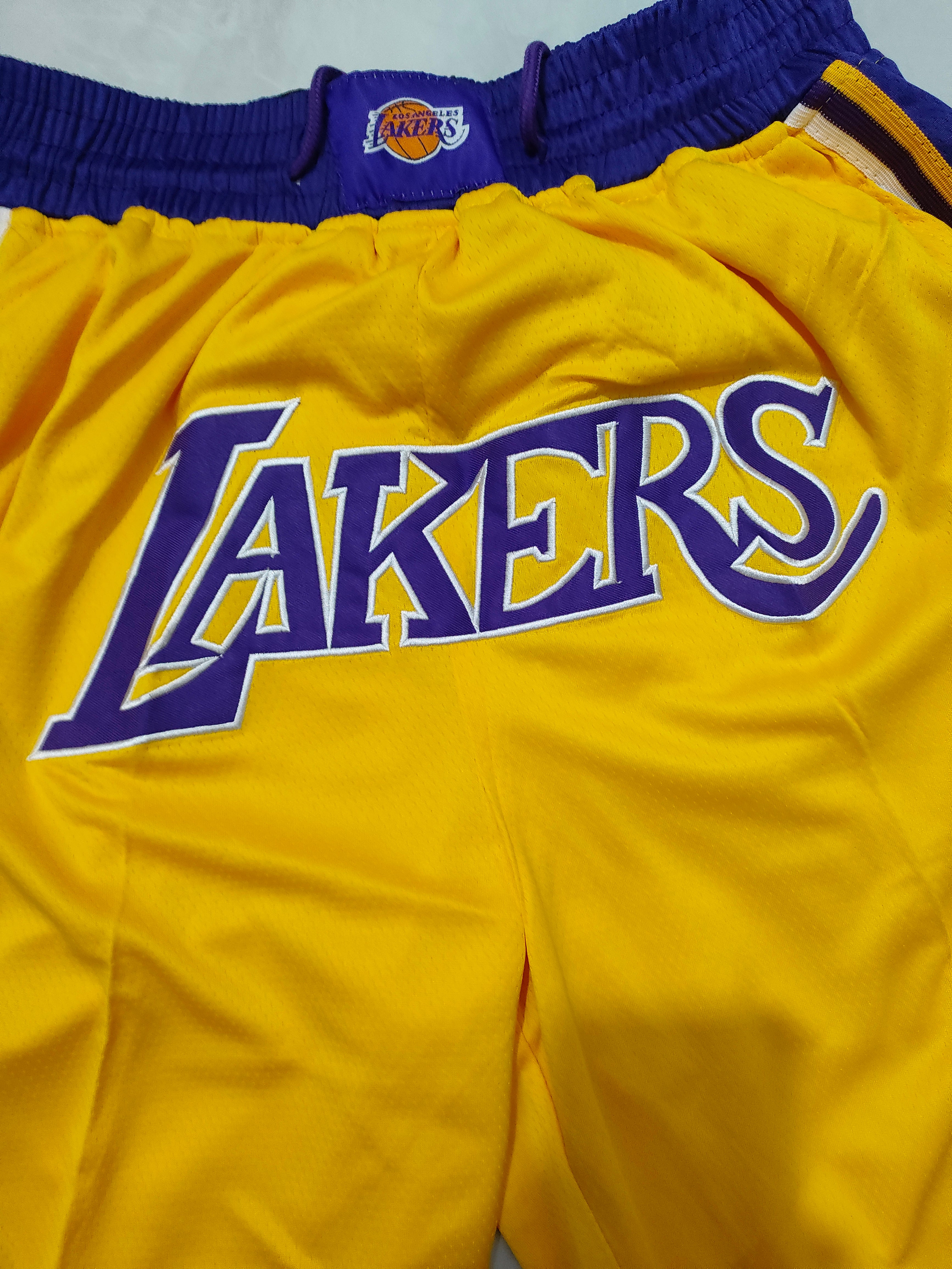Los Angeles Lakers Yellow Regular Pocket Pants