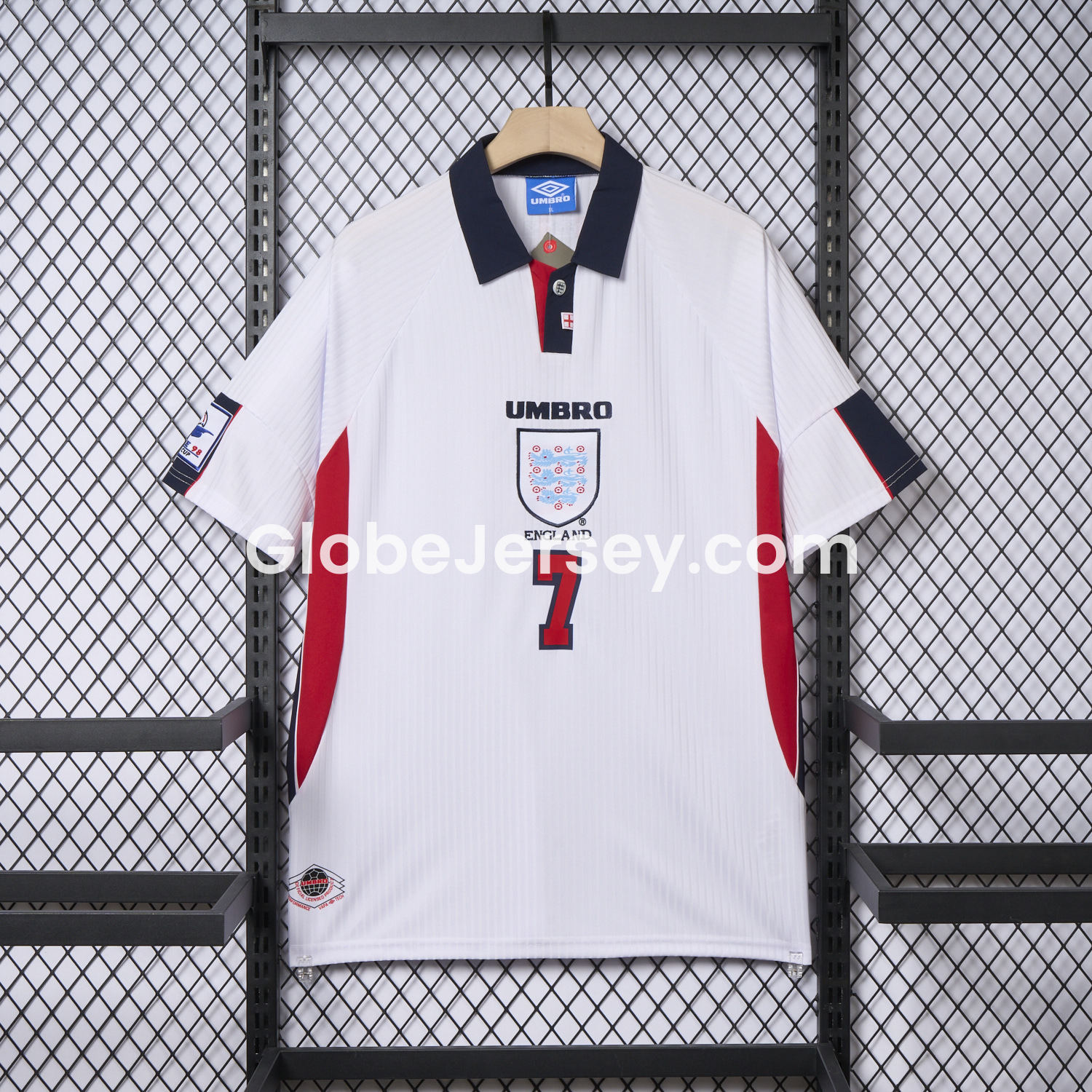 Retro England 1998 Home Jersey