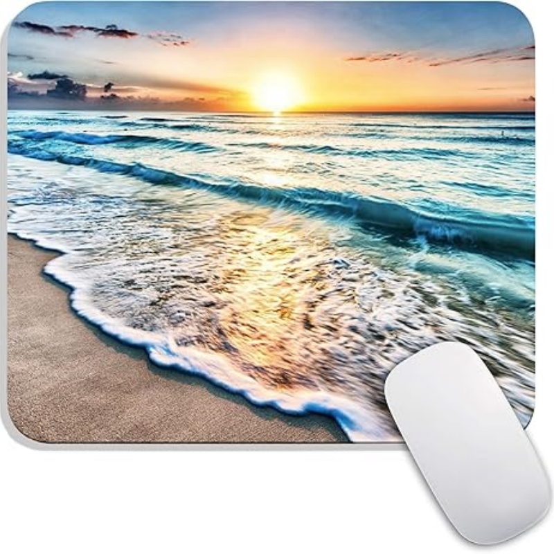 PADARTISAN Square Mouse Pad, Personalized Premium-Textured Custom Mouse Mat Design