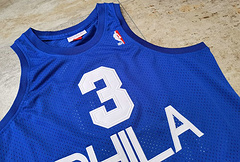 Iverson Philadelphia 76ers 3 Blue MN