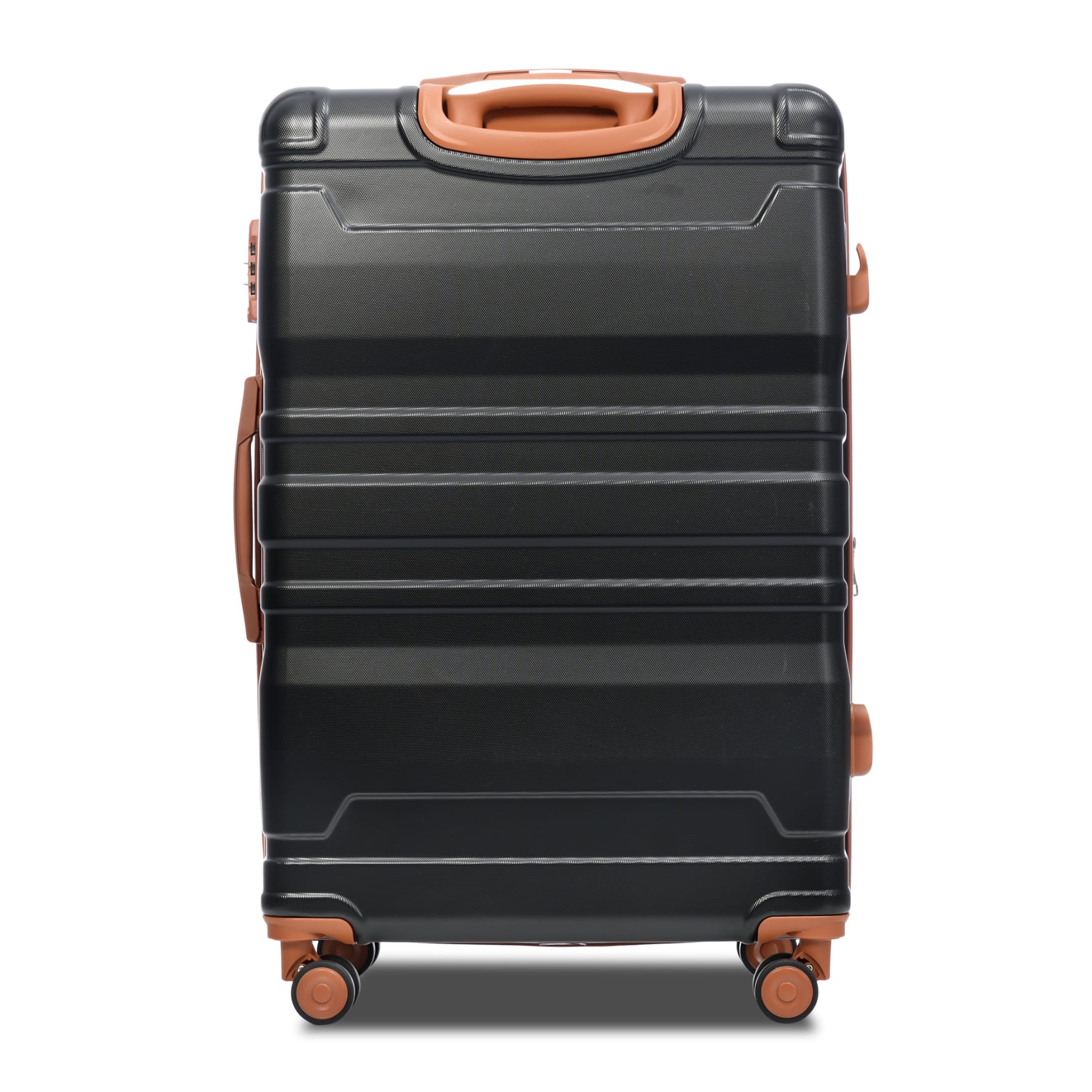 Luggage Suitcase 3 Piece Sets, New Model Expandable ABS Hardshell Luggage, Lightweight Carry-on Suitcase Sets with Spinner Wheels & TSA Lock, 20''/ 24''/ 28'', Blue Gray
