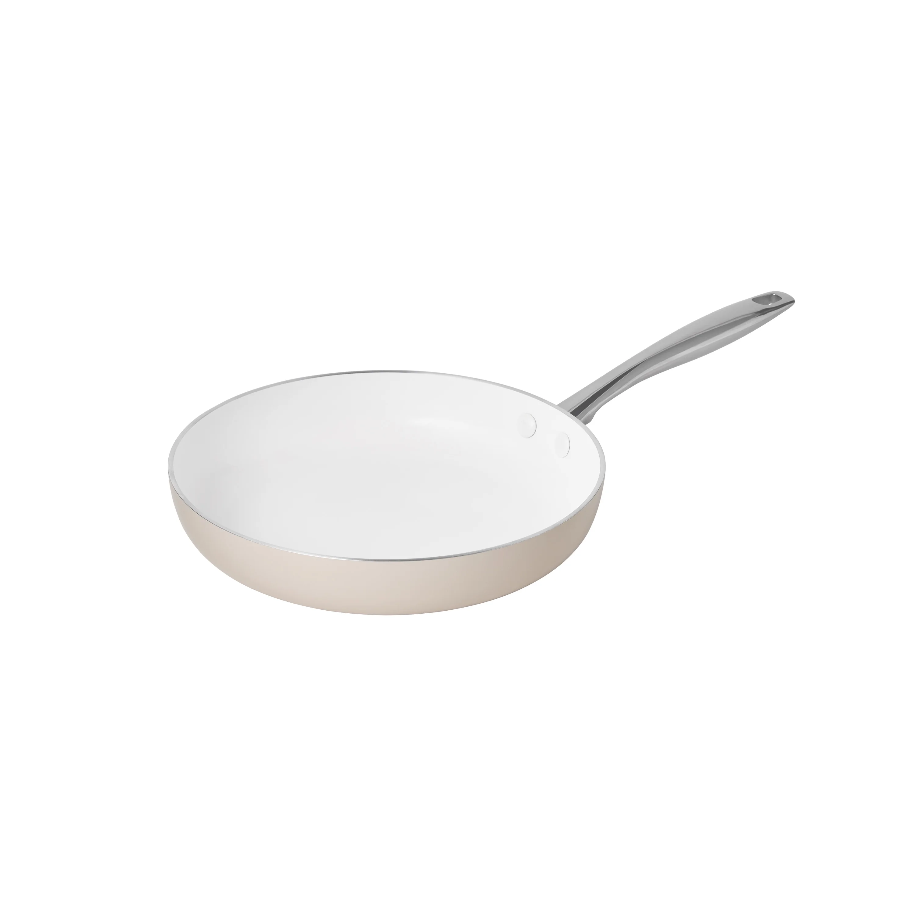 The Pioneer Woman Harlow 15-Piece Cookware Set, Ceramic Non-Stick Pots and Pans Set, Taupe