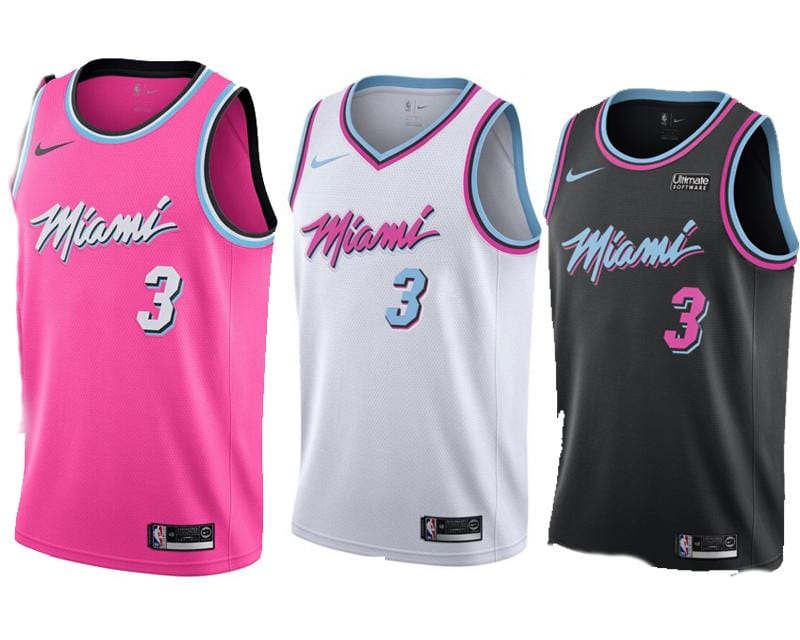 Dwayne Wade Miami Heat Vice City Edition Jersey