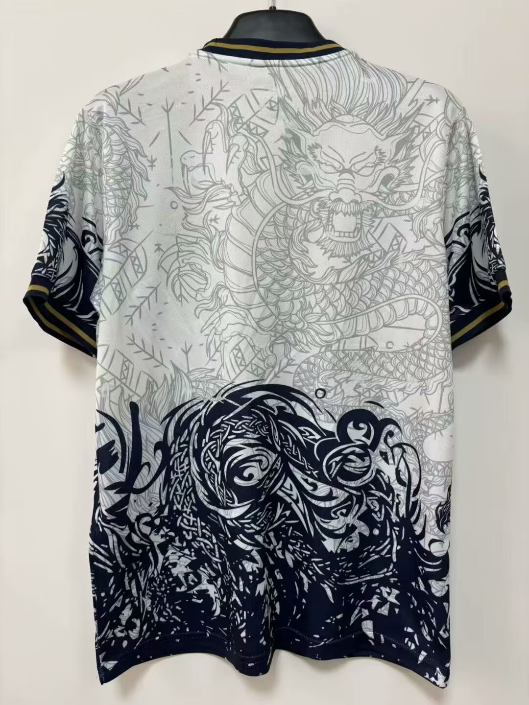 2025-26 Real Madrid Dragon Blue Crew Neck Jersey - Fans Edition