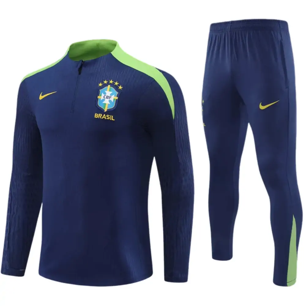 2025-26-New Season- Brazil Royal Blue-Children-Training Jersey