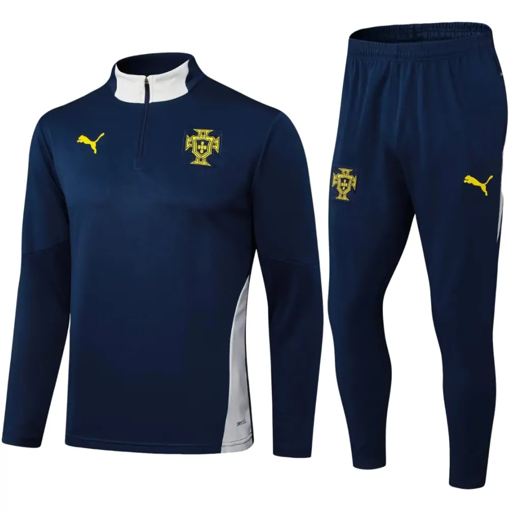 2025-26 Portugal Royal Blue Kids Training Shirt