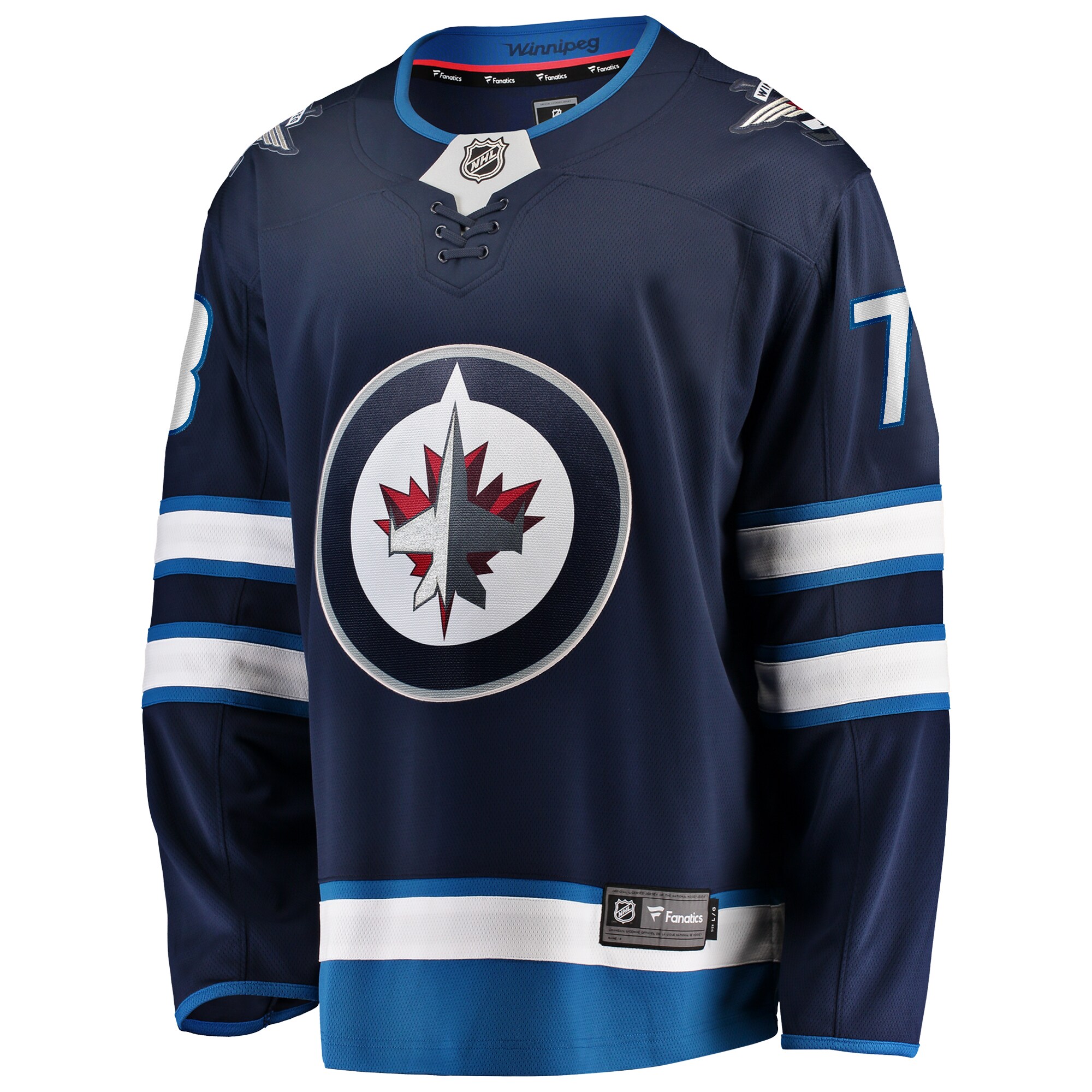 Tyler Toffoli Winnipeg Jets Fanatics Women’s Home Breakaway   Jersey – Blue
