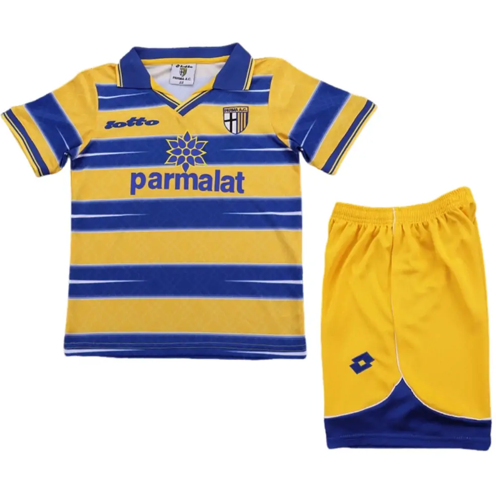 1998-99 Parma Home Retro Children's Jersey Set - Fans Edition