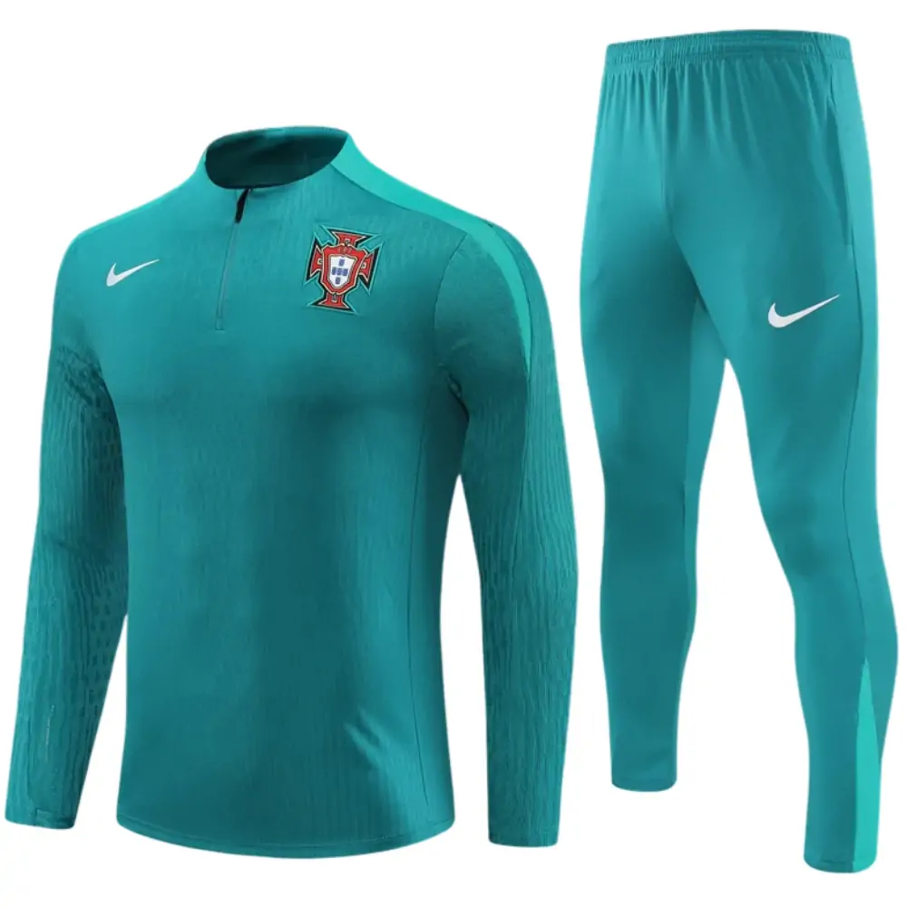 2024-25 New Season Portugal Green-Children-Training Jersey