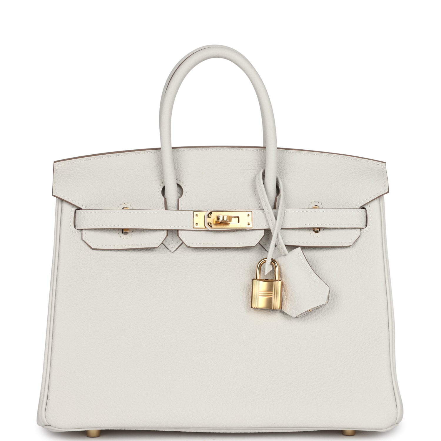 Birkin 25 Gris Pale Togo Gold Hardware