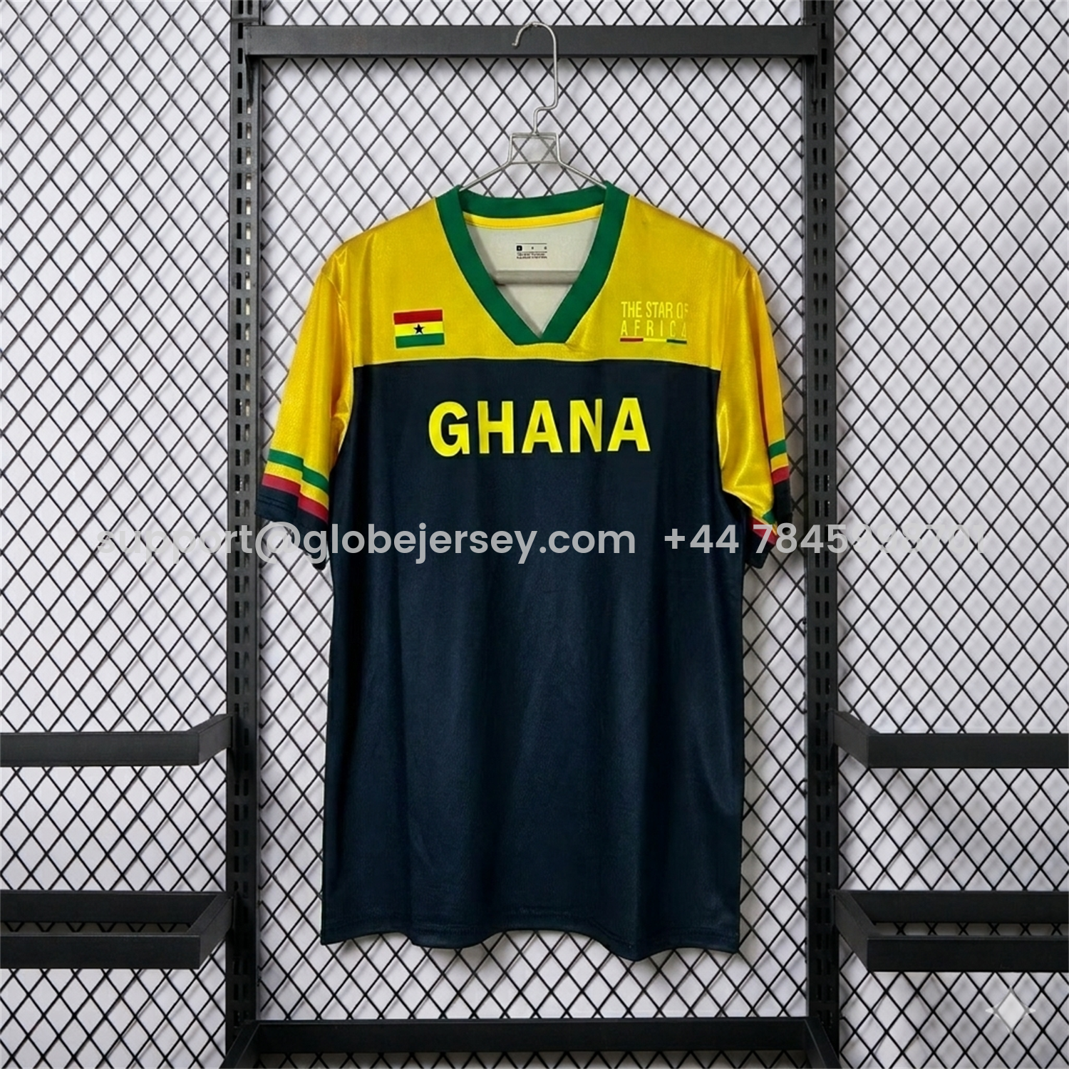 Ghana 2026 Yellow Black Special Jersey - Fans Version