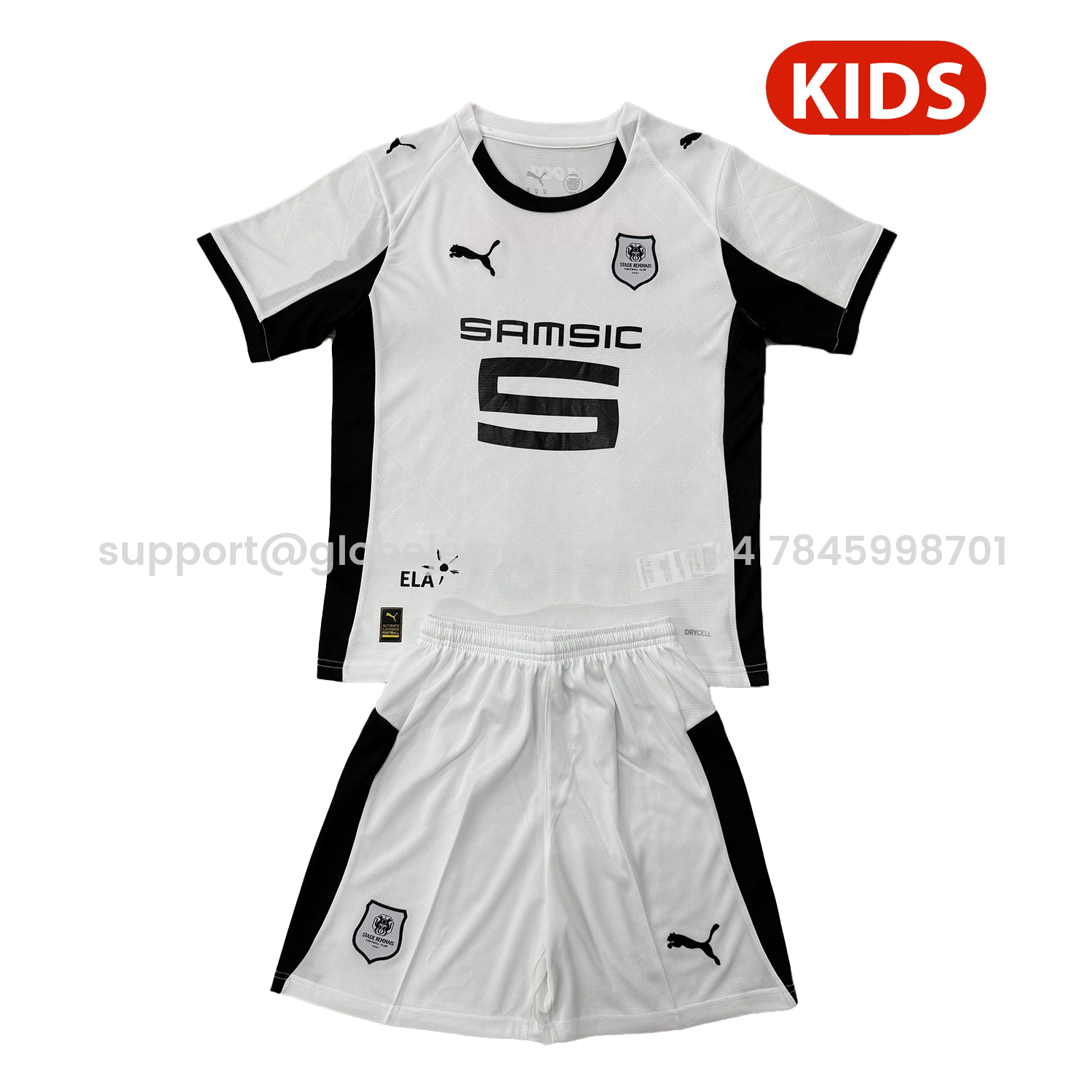 Stade Rennais 25-26 Away Kids Kit